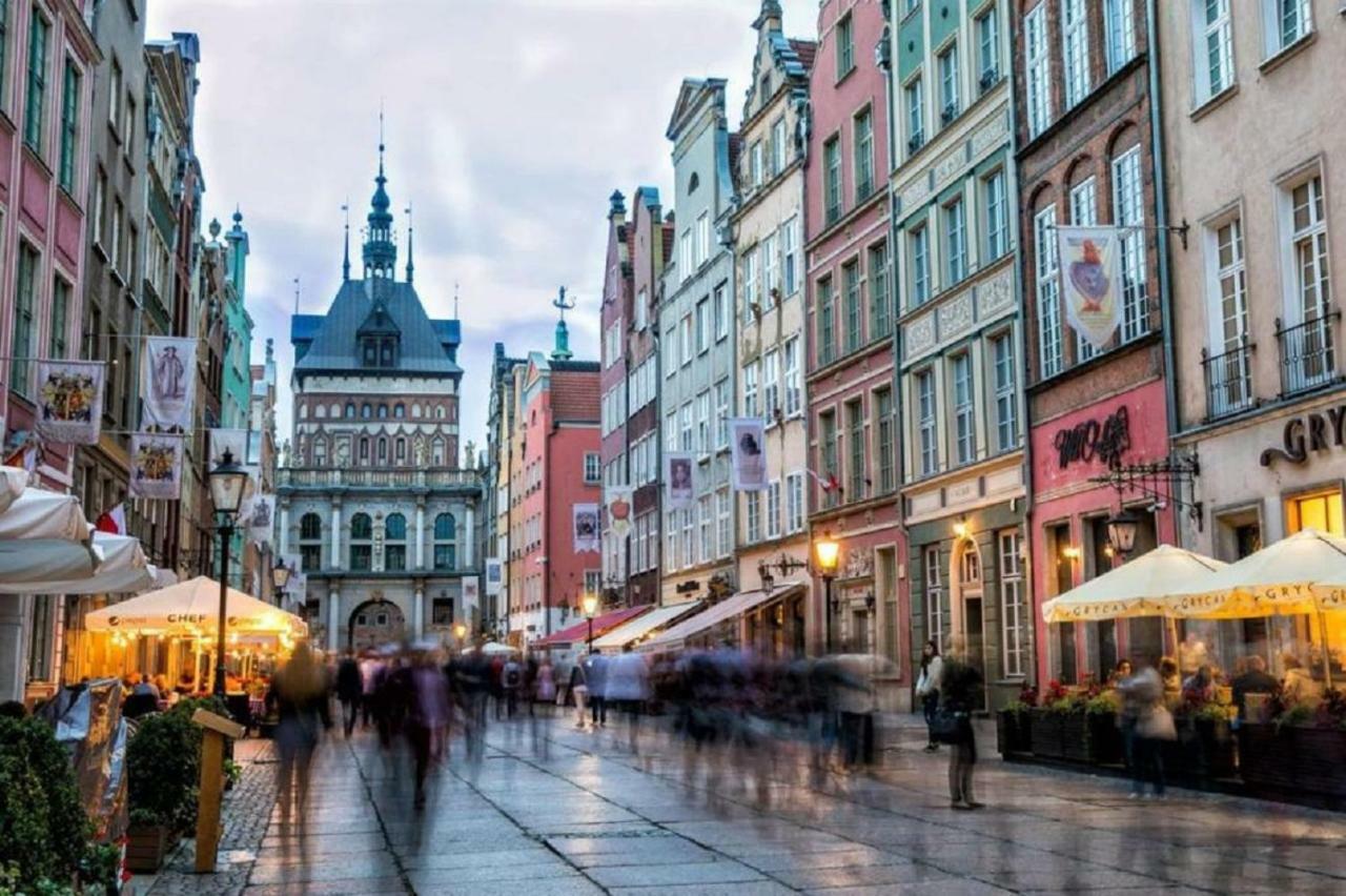 3-Rooms Apartment With Balcony By The Oldtown Gdańsk Exterior foto