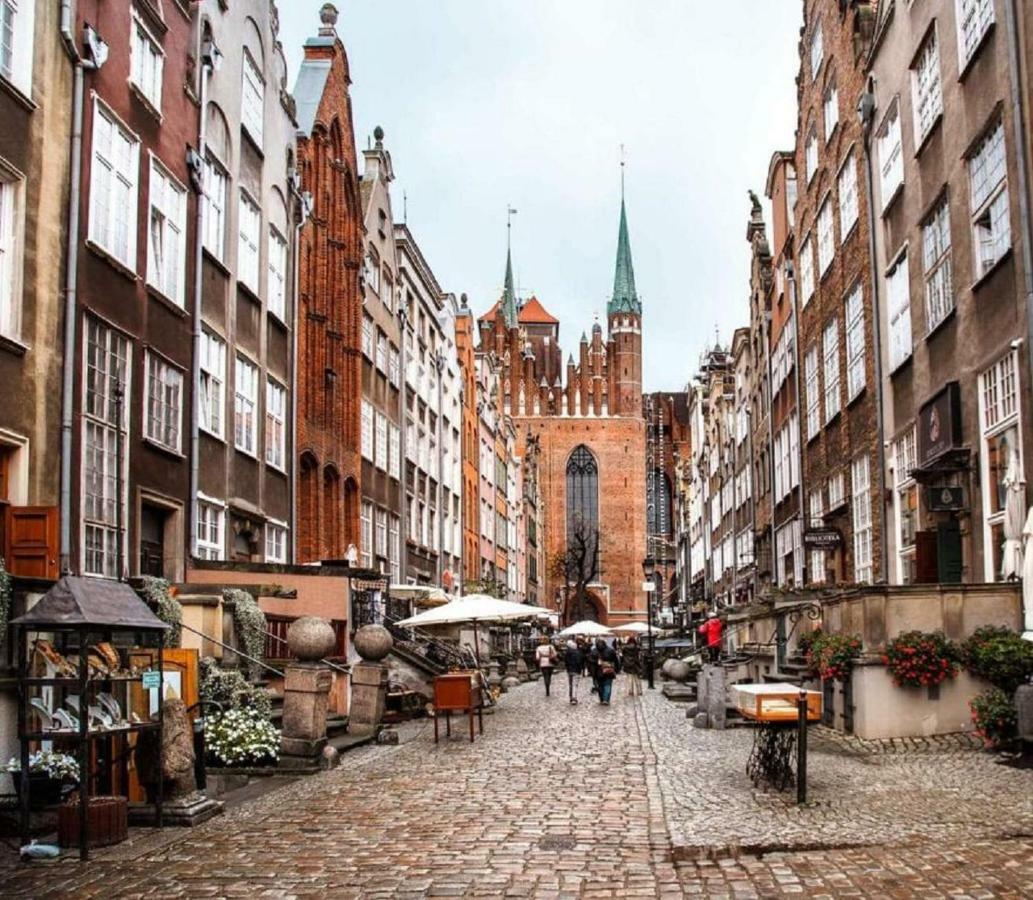 3-Rooms Apartment With Balcony By The Oldtown Gdańsk Exterior foto