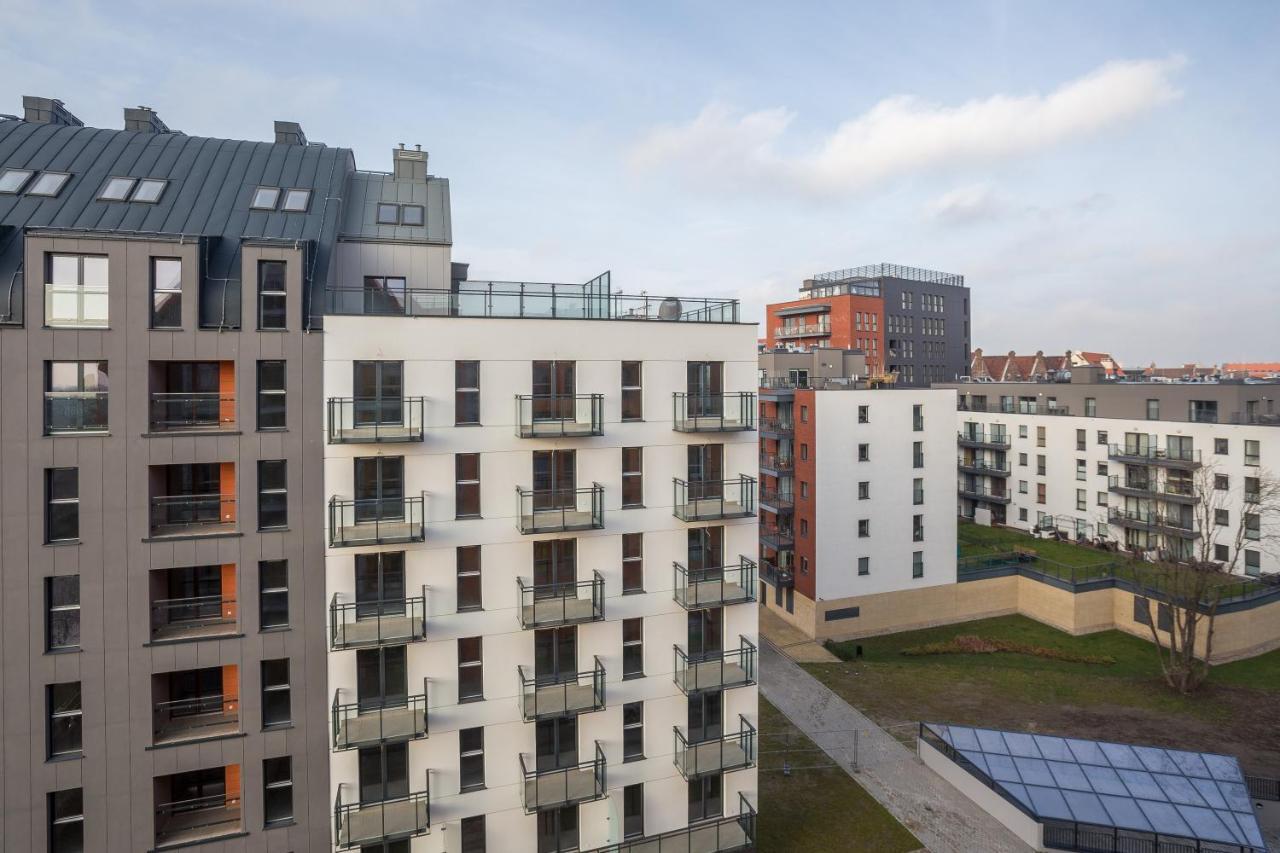 3-Rooms Apartment With Balcony By The Oldtown Gdańsk Exterior foto